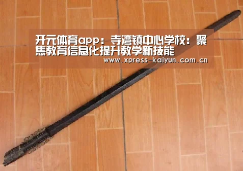 开元体育app:寺湾镇中心学校:聚焦教育信息化提升教学新技能(图2) 开元体育
